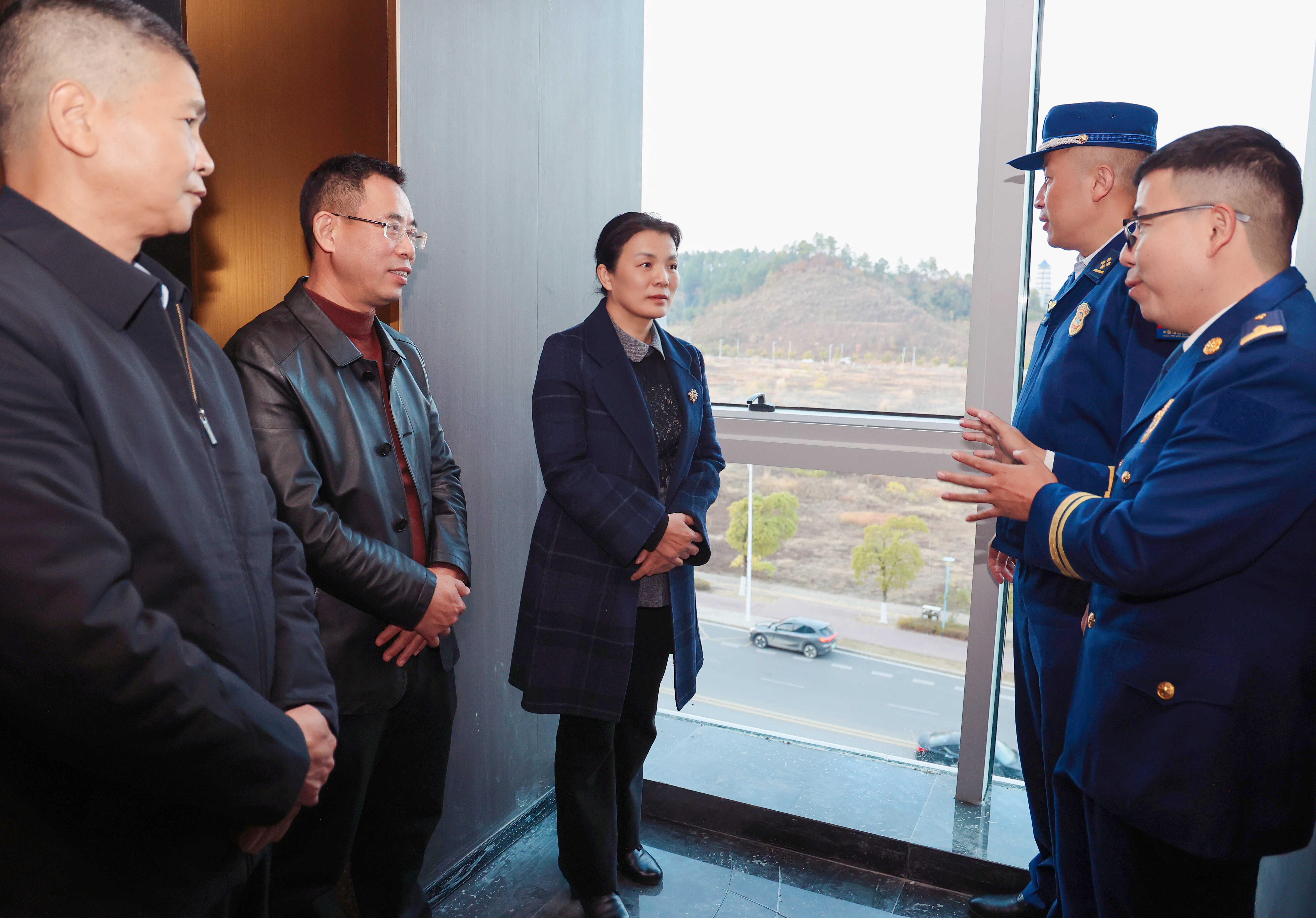 余立新调研督导高层建筑重大火灾风险隐患排查整治工作